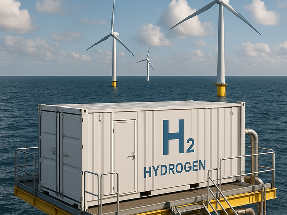 Offshore production hydrogen Offshore Produktion Wasserstoff